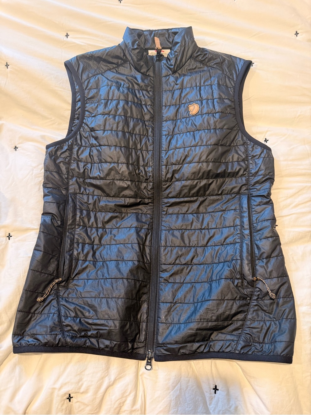 Fjallraven Women's lightweight vest in Black. Like new!